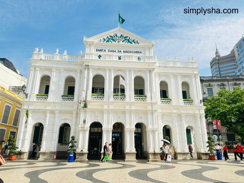 Holy House of Mercy at Senado Square in Macau, China