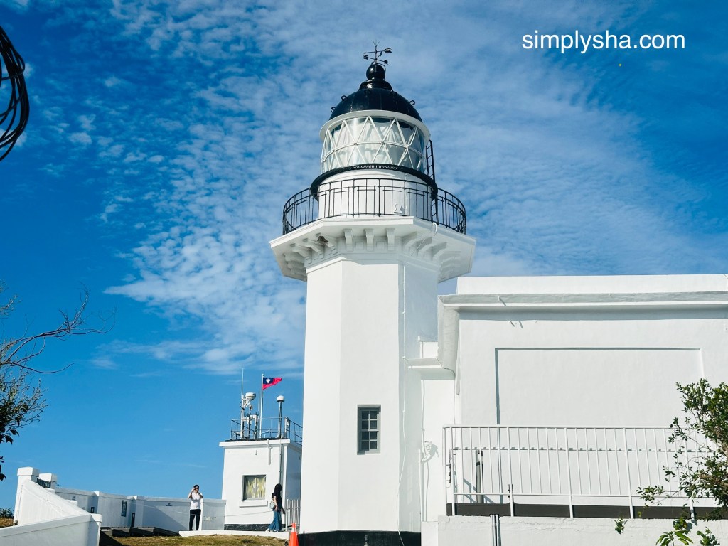 Kaohsiung lighthouse painted in white