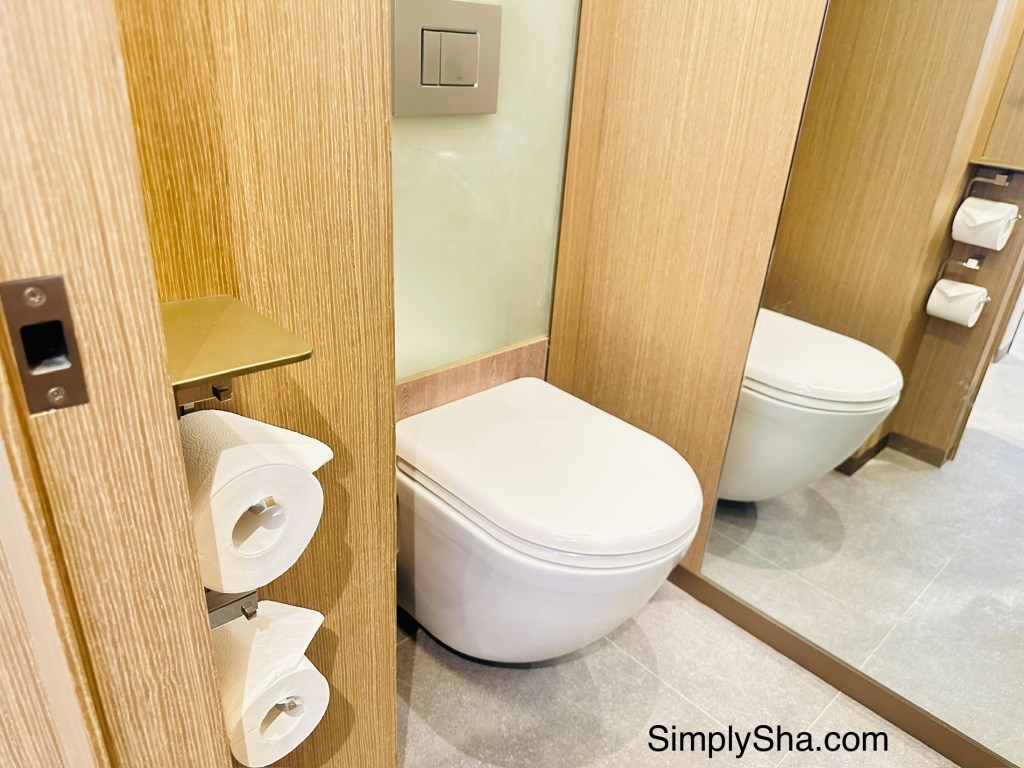 Modern bathroom with toilet at Hotel Stage in Jordan, Hong Kong
